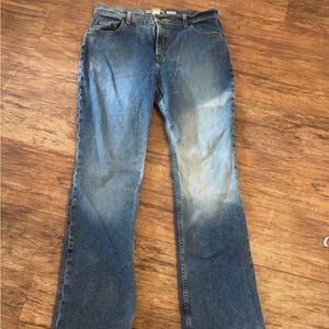 Old Navy Women's Blue Flare Jeans
